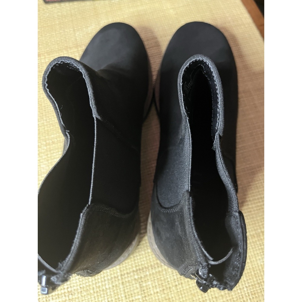 ESPRIT Sam‎ Size 7.5 Black Chelsea Boots - Picture 8 of 14